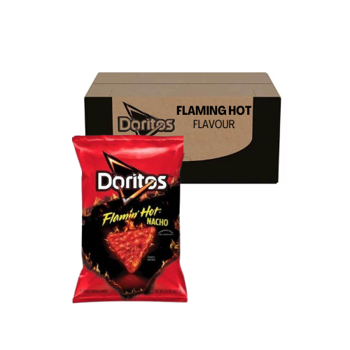 DORITOS - FLAMING HOT - 100 GM/ 10PCS/ CT